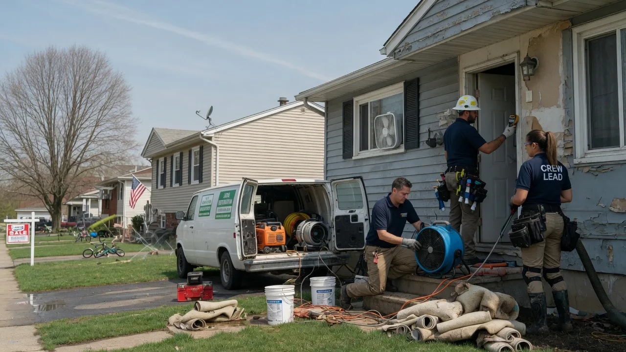 Flood Cleanup in Franklin, LA near me