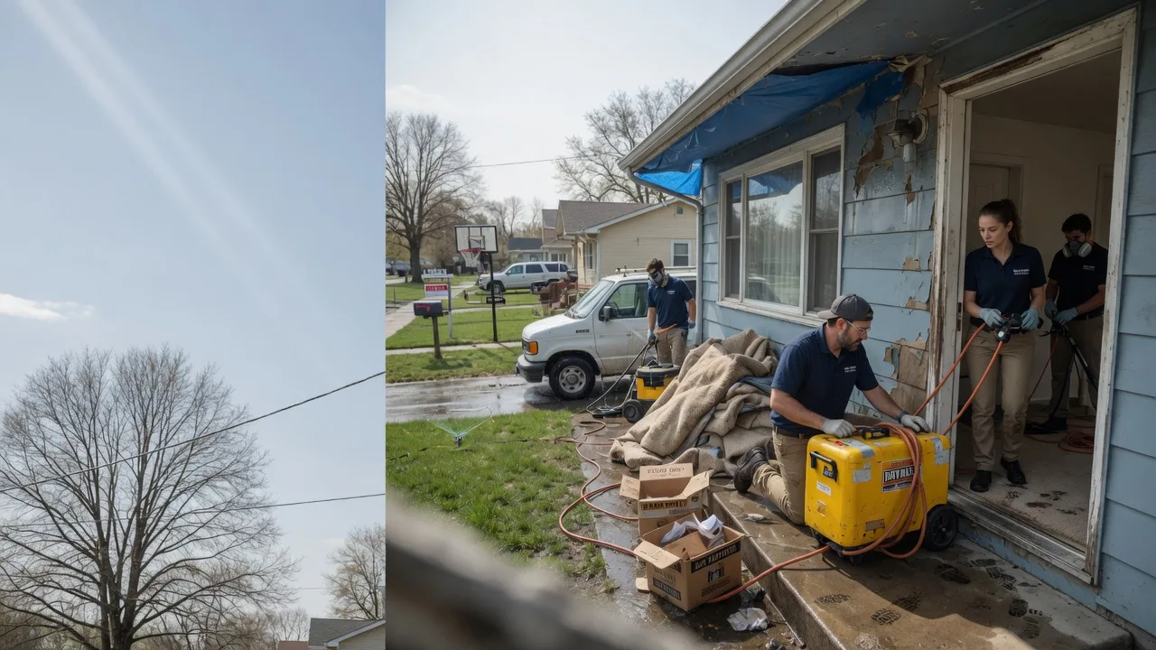 Basement Flood Cleanup in Franklin, LA near me